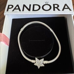 Silver Star Charm Bracelet